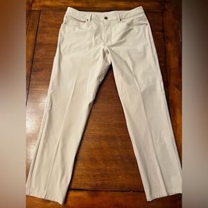 Lululemon ABC slim fit pant Khaki - size 34x28